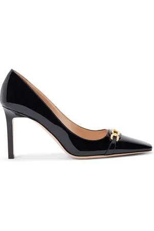 Tom Ford 85mm Whitney shiny leather pumps