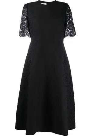 VALENTINO GARAVANI Lace sleeve dress