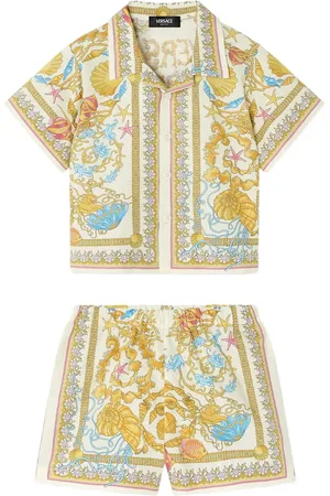 VERSACE Underwater Barocco shorts set