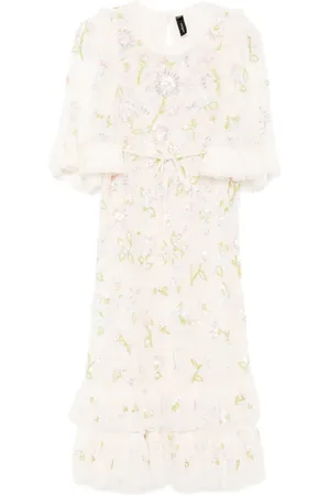 Needle & Thread Sequin dandelion gloss ballerina dress