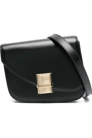 Salvatore Ferragamo Small asymmetric leather cross body bag