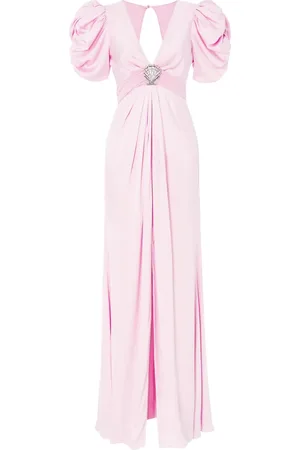 TEMPERLEY LONDON Short-sleeve gown