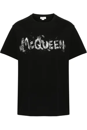 Alexander McQueen Logo-print cotton T-shirt