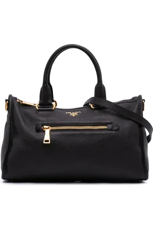 Prada 2000-2013 Vitello Daino Zip Top satchel