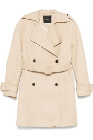 Pinko Double-breasted trench coat