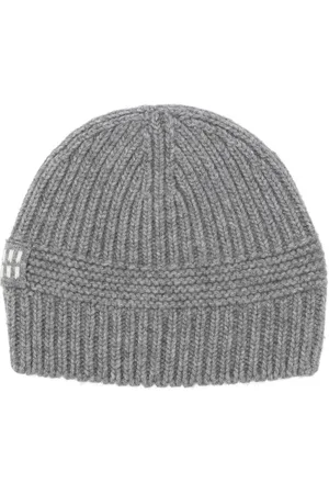 Miu Miu Logo-patch beanie hat