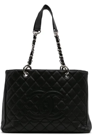 CHANEL 2006-2008 Caviar Grand Shopping tote bag