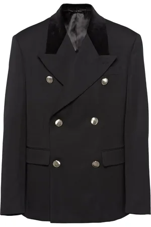Prada Double-breasted wool blazer