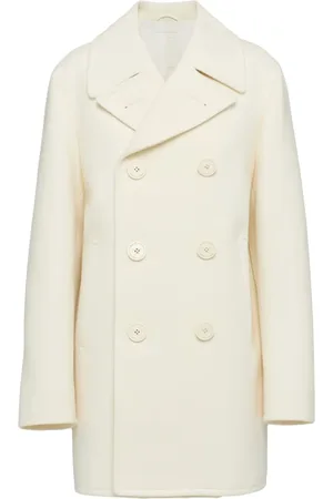 Prada Double-breasted wool peacoat