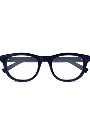 Gucci Web-detail glasses