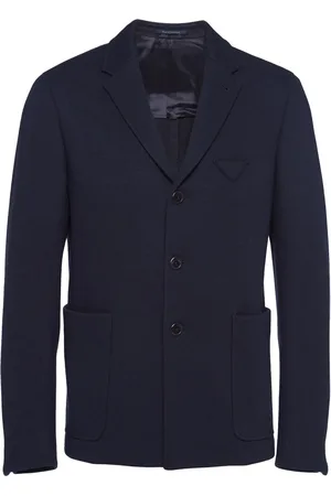 Prada Single-breasted cashmere-wool blazer