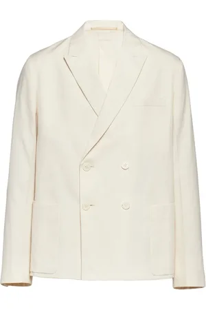 Prada Double-breasted cotton jacket