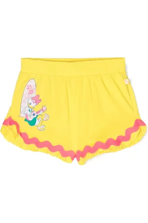 Billieblush X Disney Daisy Duck-print shorts