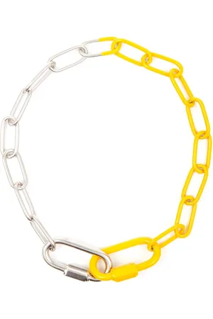 Maison Margiela Chain-link two-tone necklace