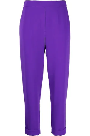 P.A.R.O.S.H. Elasticated-waist tapered trousers