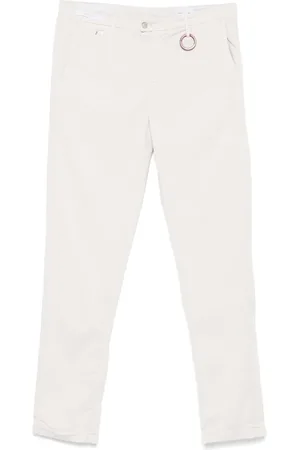 sartoria tramarossa Logo-patch trousers