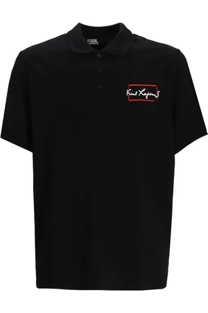 Karl Lagerfeld Graphic print polo shirt
