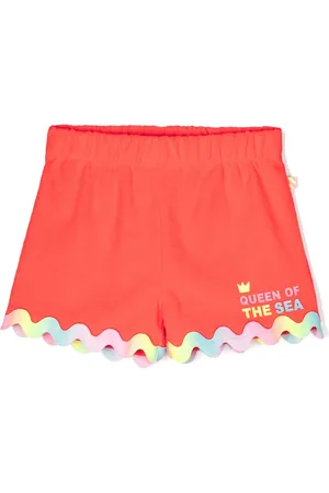 Billieblush Logo-print cotton-blend shorts
