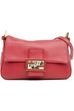 Fendi 2010-2023 Mini Calfskin Chain Mamma Forever shoulder bag
