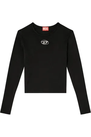 Diesel T-Uncutie cut-out detail long-sleeve top
