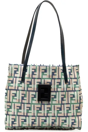 Fendi 2000-2010 Multicolor Zucca tote bag