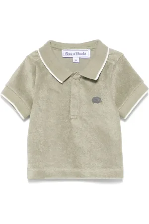 Tartine Et Chocolat Towelling-finish polo shirt