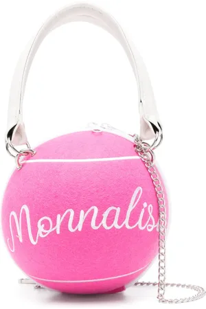 MONNALISA Logo-embroidered tote bag