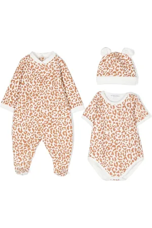 Golden Goose Animal-print babygrow set (set of three)
