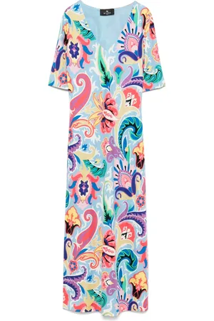 Etro Paisley-print midi dress