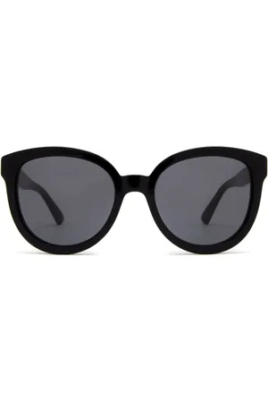 Gucci Logo-plaque cat-eye sunglasses