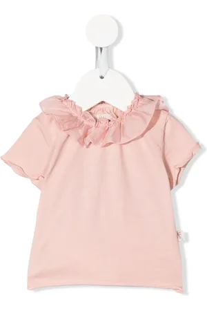 TEDDY & MINOU Ruffle-collar T-shirt