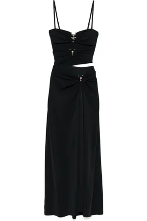 CHRISTOPHER ESBER Orbit ruched dress