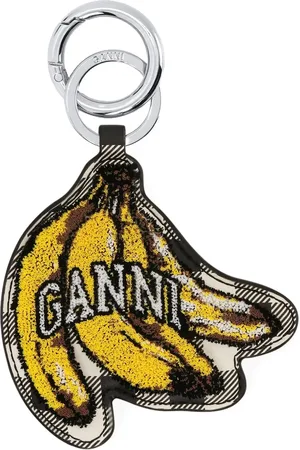 Ganni Logo keyring