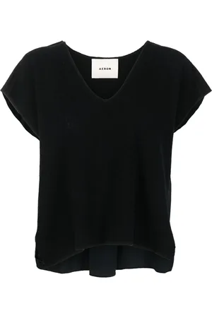 AERON V-neck short-sleeved T-shirt