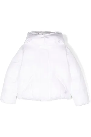 Maison Margiela Logo-embroidery padded jacket