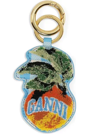 Ganni Logo keyring