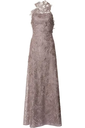 Alberta Ferretti Guipure-lace maxi dress