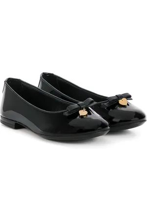 Dolce & Gabbana Logo-charm ballerina shoes