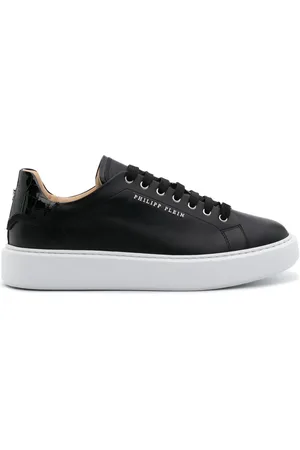 Philipp Plein Hexagon leather sneakers