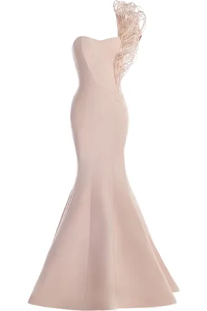 Gaby Charbachy Strapless mermaid gown