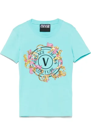 VERSACE Logo-print T-shirt