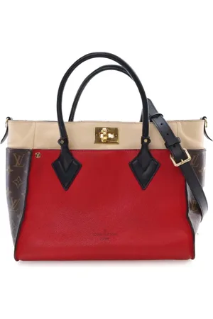 LOUIS VUITTON 2019 Monogram On My Side MM satchel