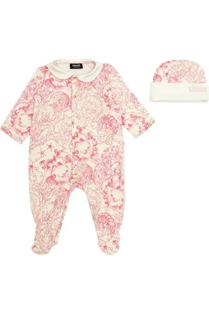 VERSACE Underwater Barocco babygrow set