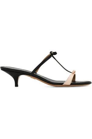 Salvatore Ferragamo Bow T-strap kitten-heel sandals