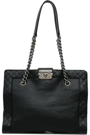 CHANEL 2013-2014 medium Boy Reverso Shopping tote