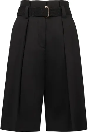 Agnona Belted shorts