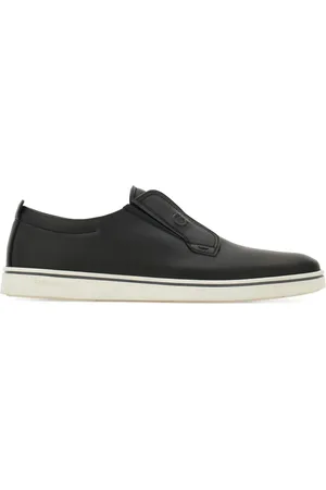 Salvatore Ferragamo Slip-on leather sneakers