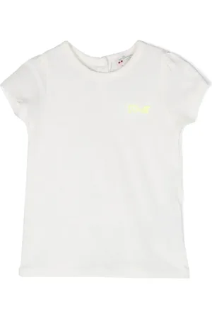 BONPOINT Logo-print short-sleeved T-shirt