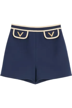 VALENTINO GARAVANI CREPE COUTURE SHORTS