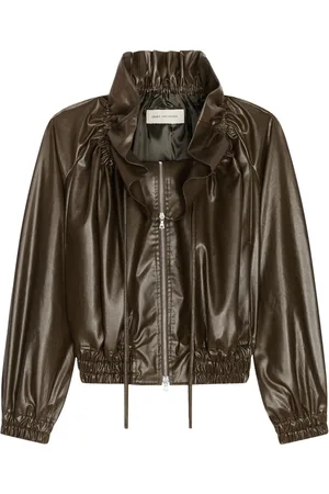 DRIES VAN NOTEN Satin bomber jacket